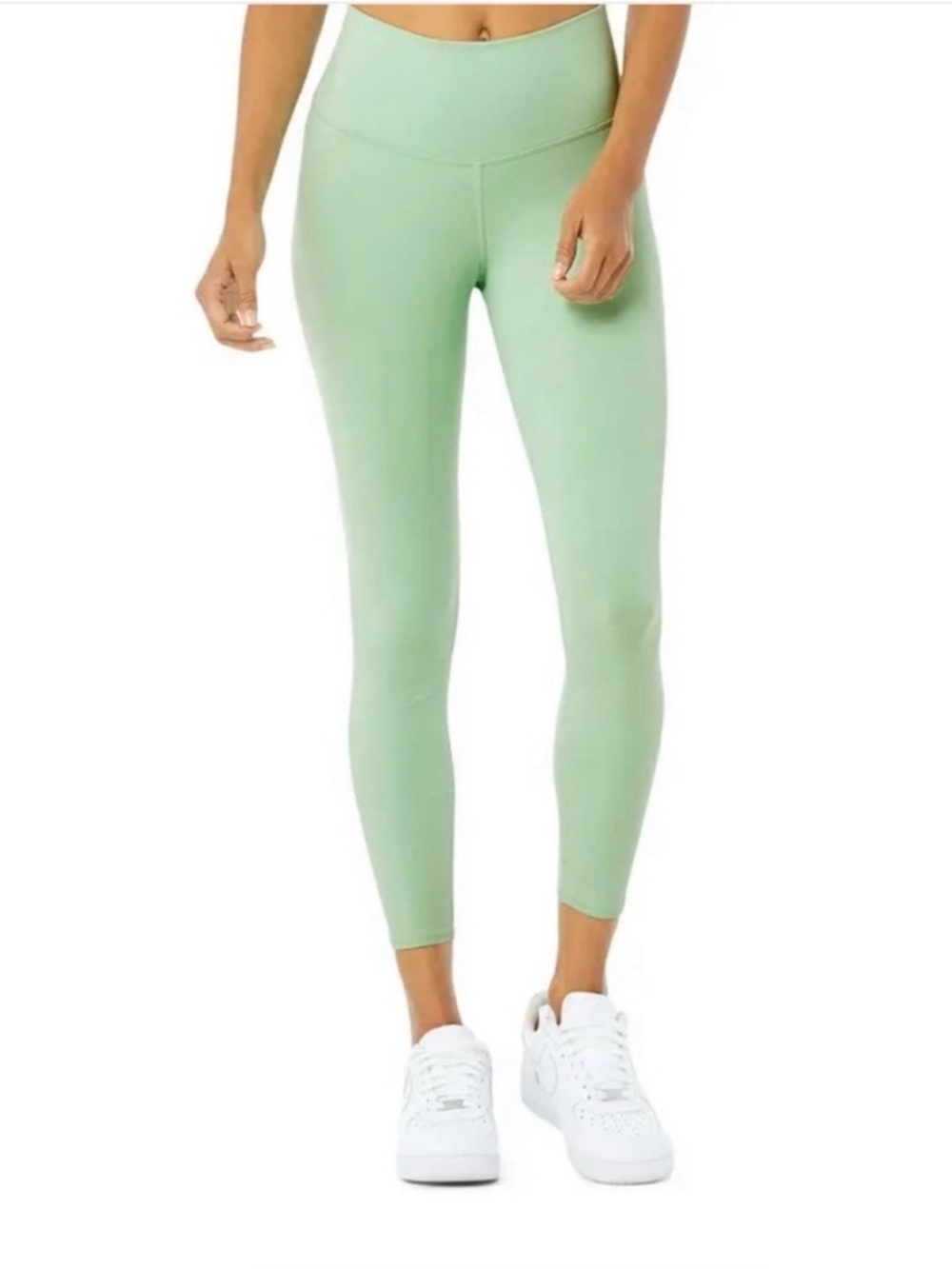 ALO Yoga 7/8 Airbrush Mint Green Leggings
